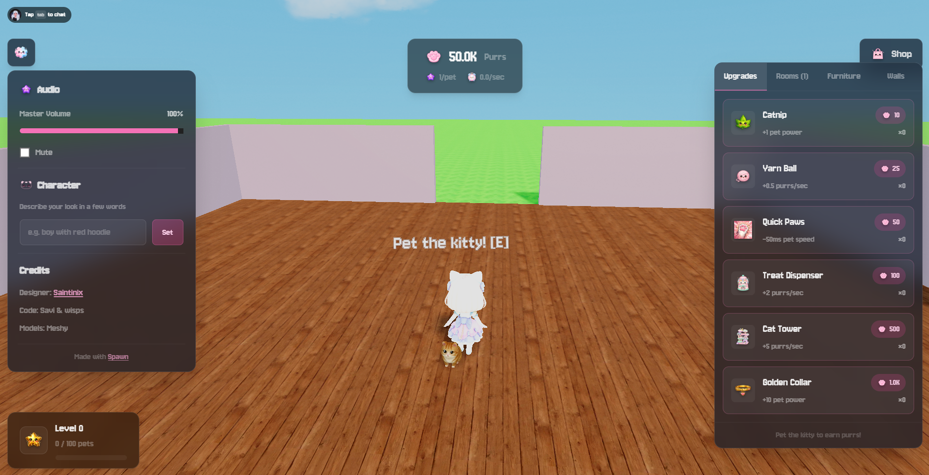 Kitty Klicker 3D Screenshot