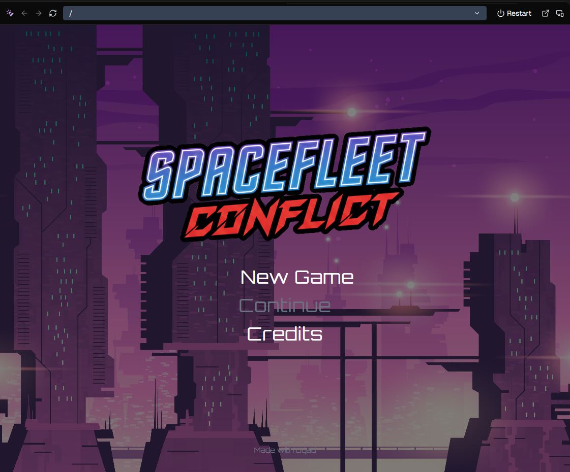 SpaceFleet Conflict Screenshot